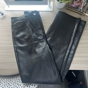 Aritzia Melina Leather Pants